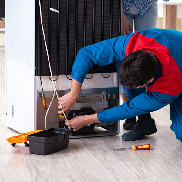 how much do you charge for refrigerator repair services in Penalosa Kansas